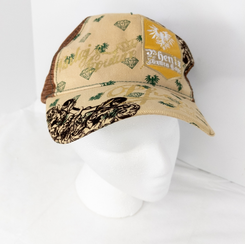Phenix Couture Sports Cap Gold Vintage Urban Hat